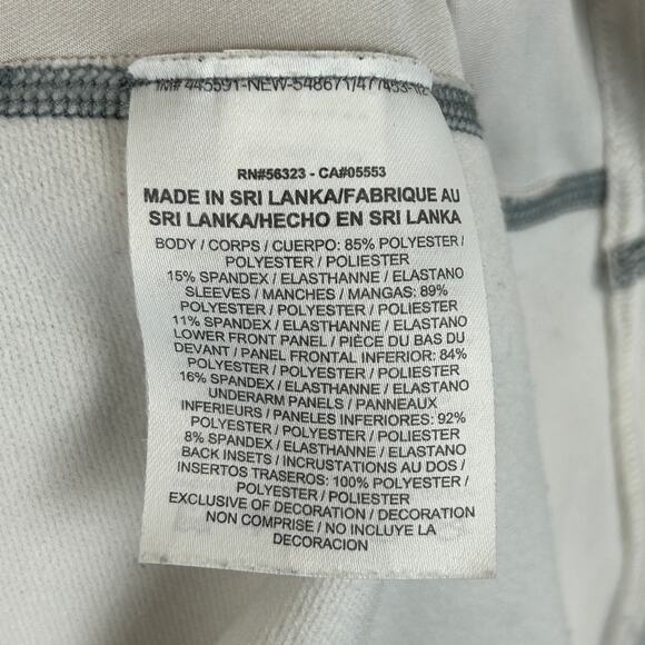 Nike Pro Combat Hyperwarm Shield Long Sleeve Compression Shirt White Size XL - Picture 7 of 12